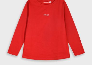 Energiers Basic Line μπλούζα για κορίτσι | ΚΟΚΚΙΝΟ - Energiers - 